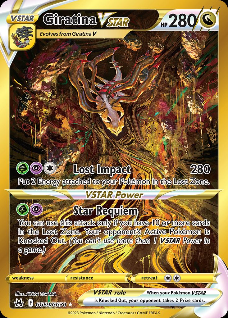 PSA 10 Giratina VSTAR Crown Zenith: Galarian Gallery graded Pokémon card
