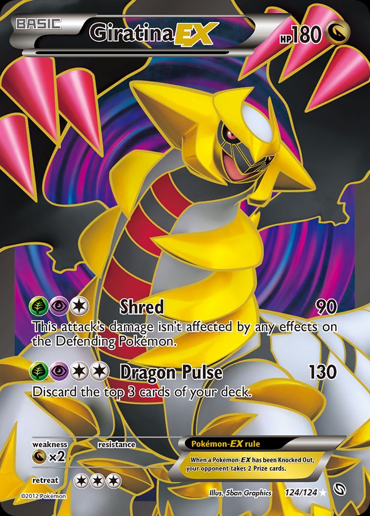 PSA 10 Giratina EX Dragons Exalted graded Pokémon card
