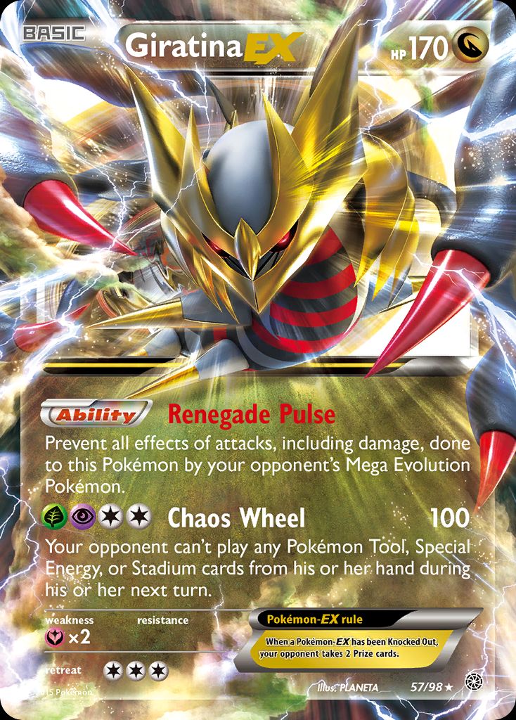 PSA 10 Giratina EX Ancient Origins graded Pokémon card