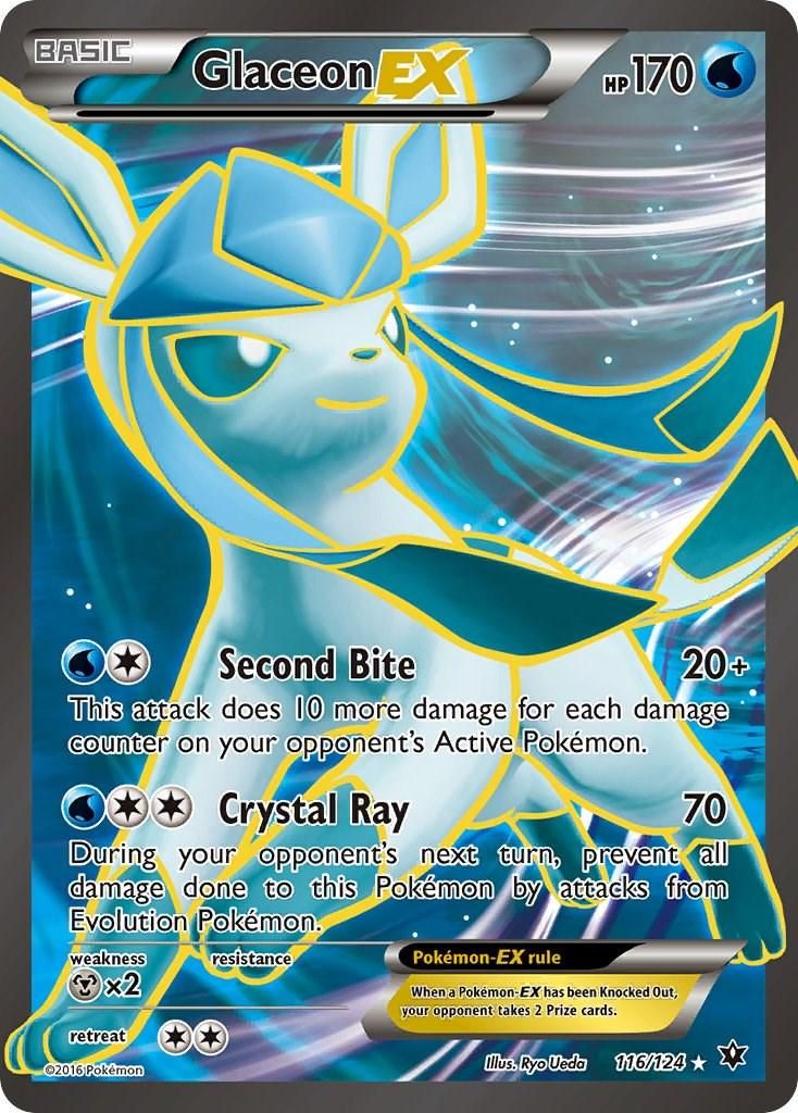 PSA 10 Glaceon Unseen Forces graded Pokémon card