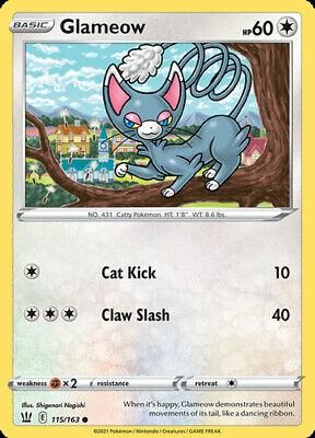 PSA 10 Glameow Boundaries Crossed graded Pokémon card