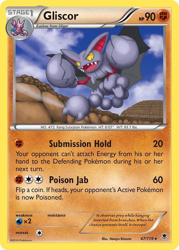 PSA 10 Gliscor Wild Force graded Pokémon card