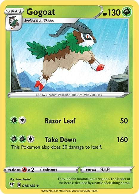PSA 10 Gogoat Ancient Origins graded Pokémon card