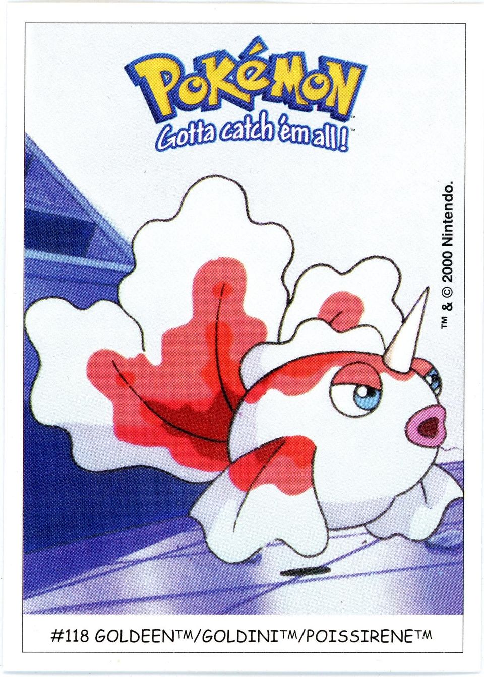 PSA 10 Goldeen Pokémon GO graded Pokémon card