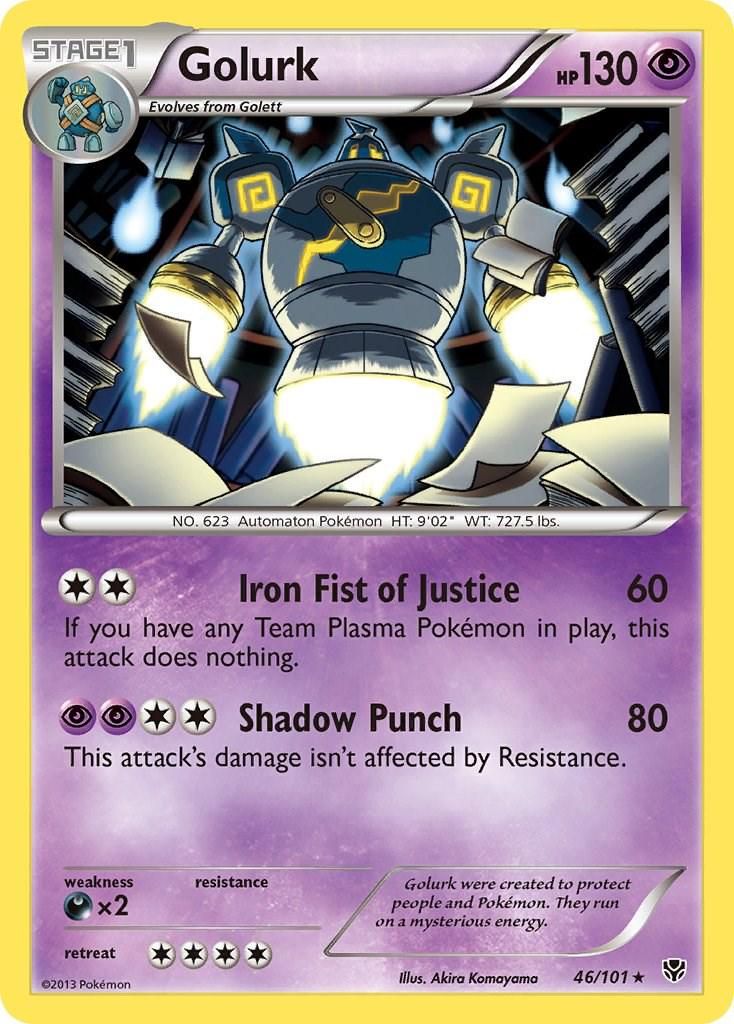 PSA 10 Golurk Plasma Blast graded Pokémon card