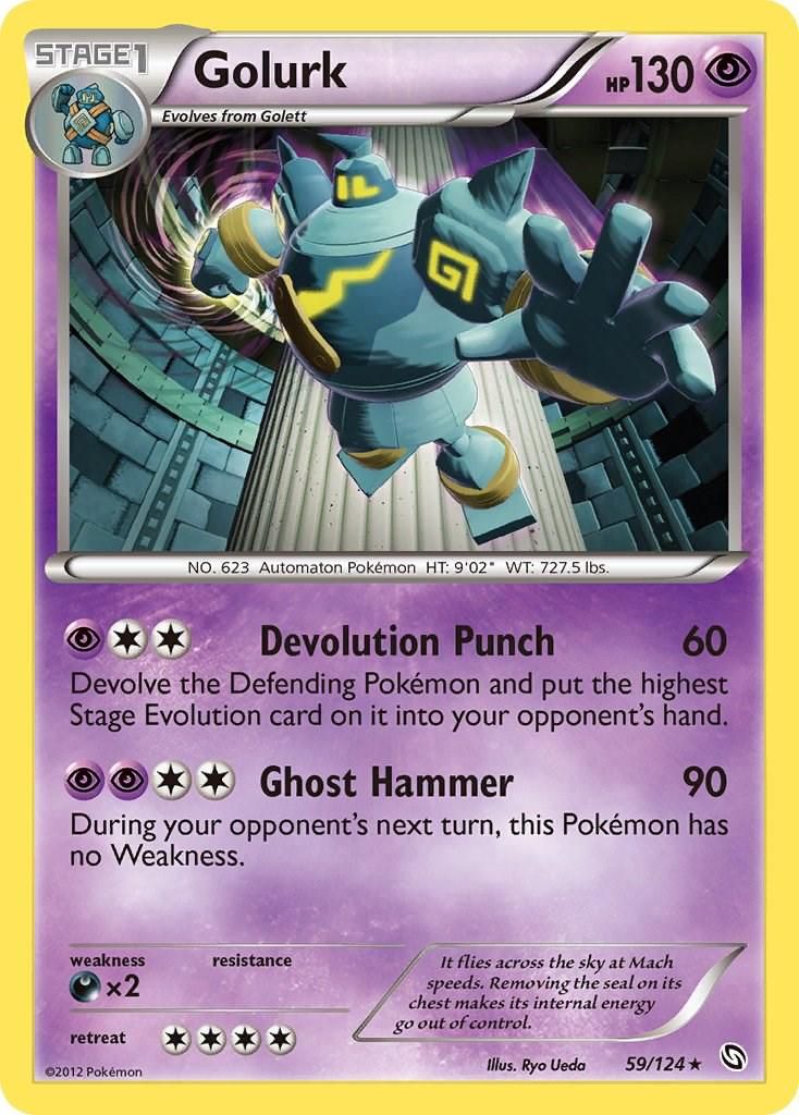 PSA 10 Golurk Dragons Exalted graded Pokémon card