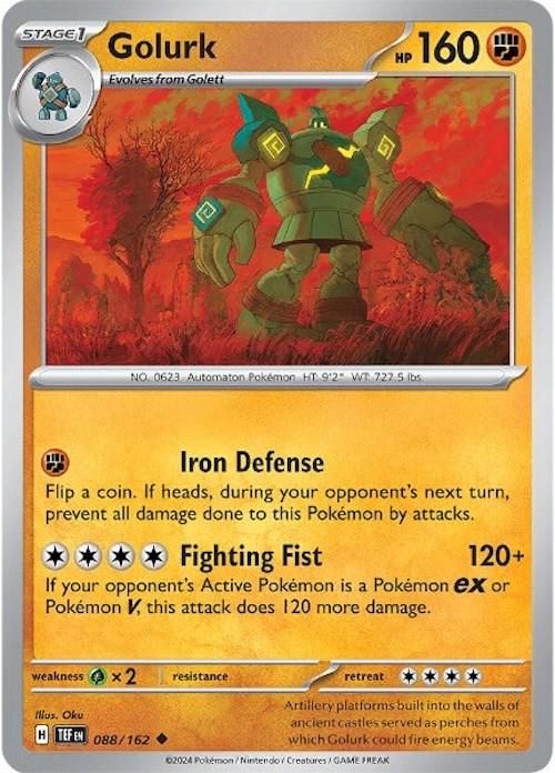 PSA 10 Golurk Phantom Forces graded Pokémon card