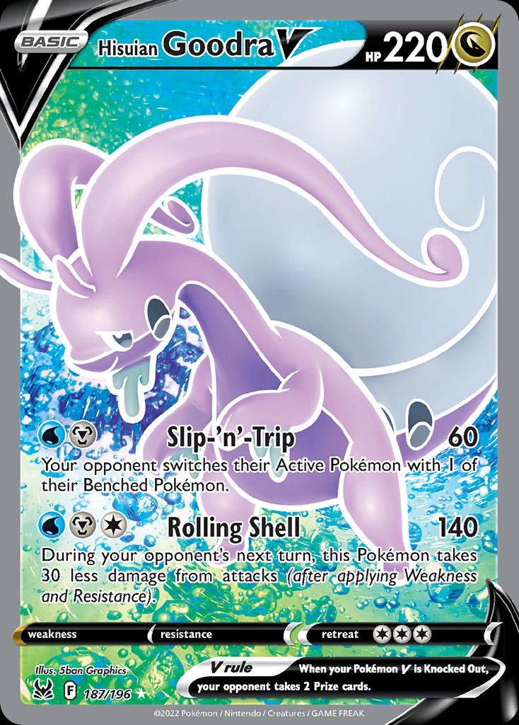 PSA 10 Goodra Lost Origin graded Pokémon card