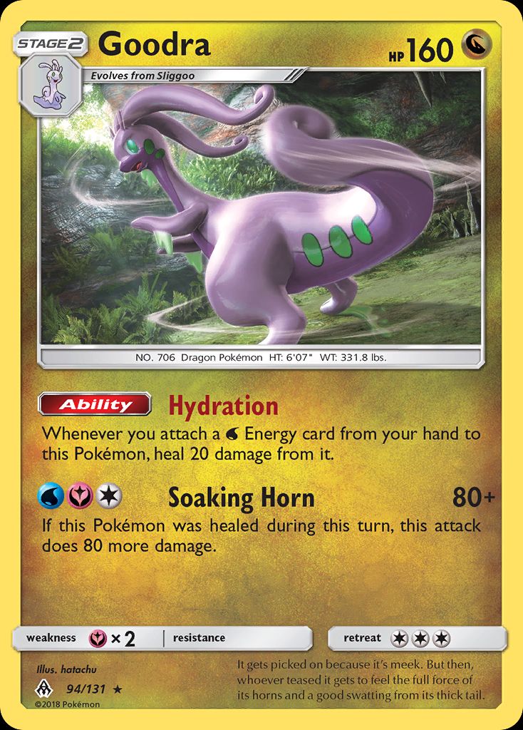 PSA 10 Goodra Forbidden Light graded Pokémon card