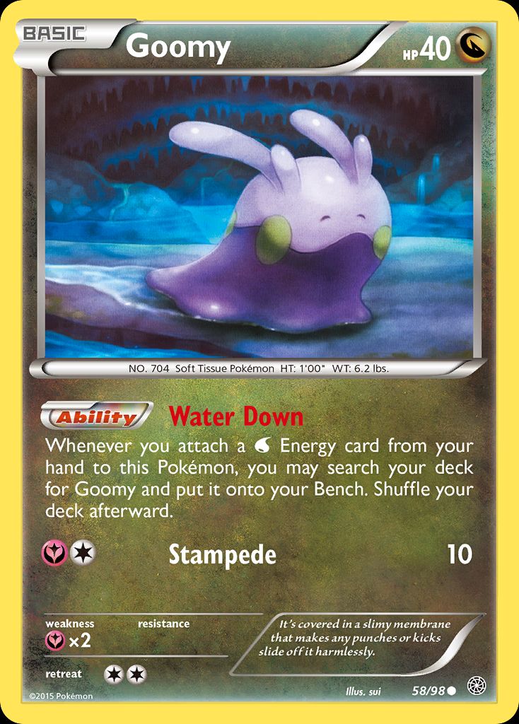 PSA 10 Goomy Ancient Origins graded Pokémon card