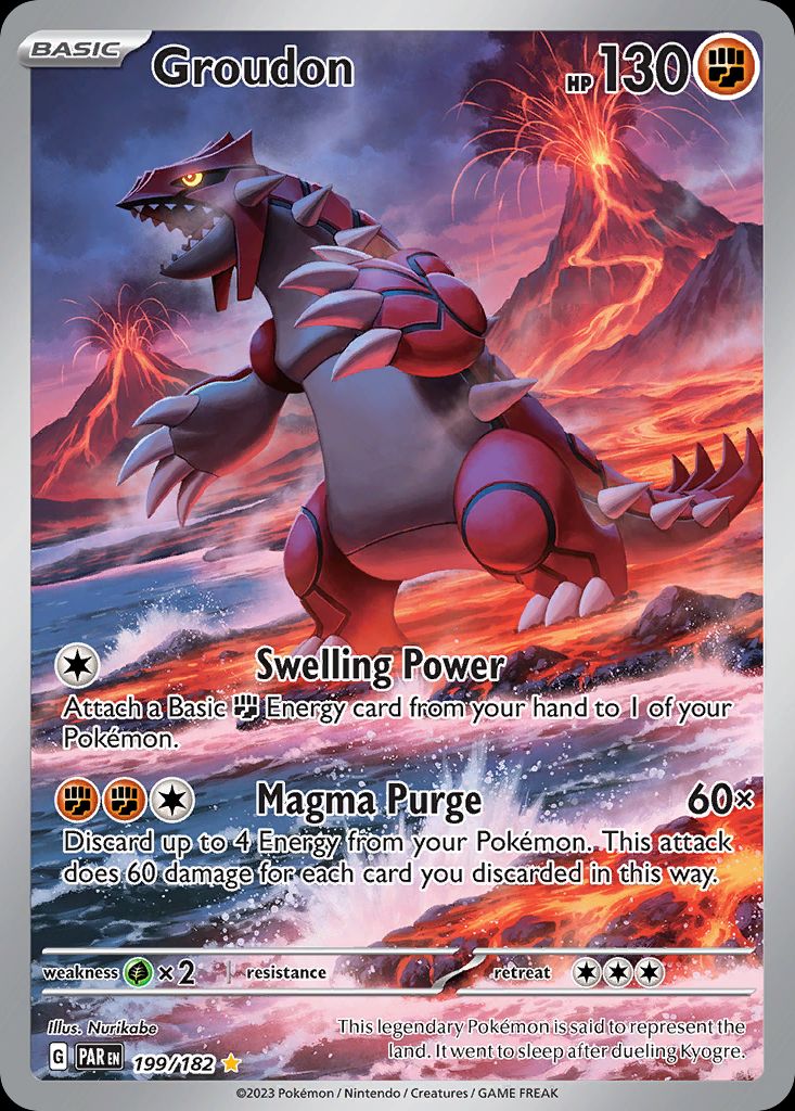 PSA 10 Groudon Crown Zenith graded Pokémon card