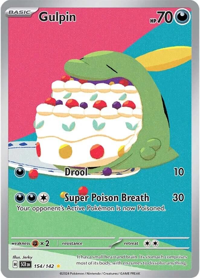 PSA 10 Gulpin Paradox Rift graded Pokémon card