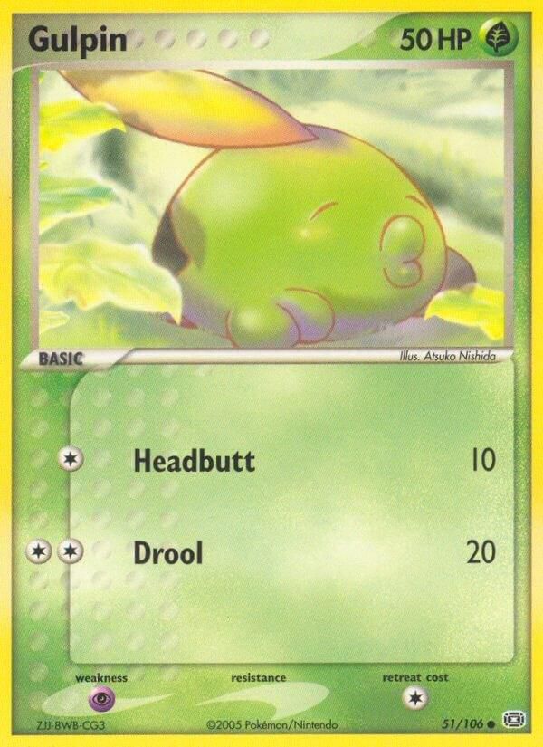 PSA 10 Gulpin EX Emerald graded Pokémon card