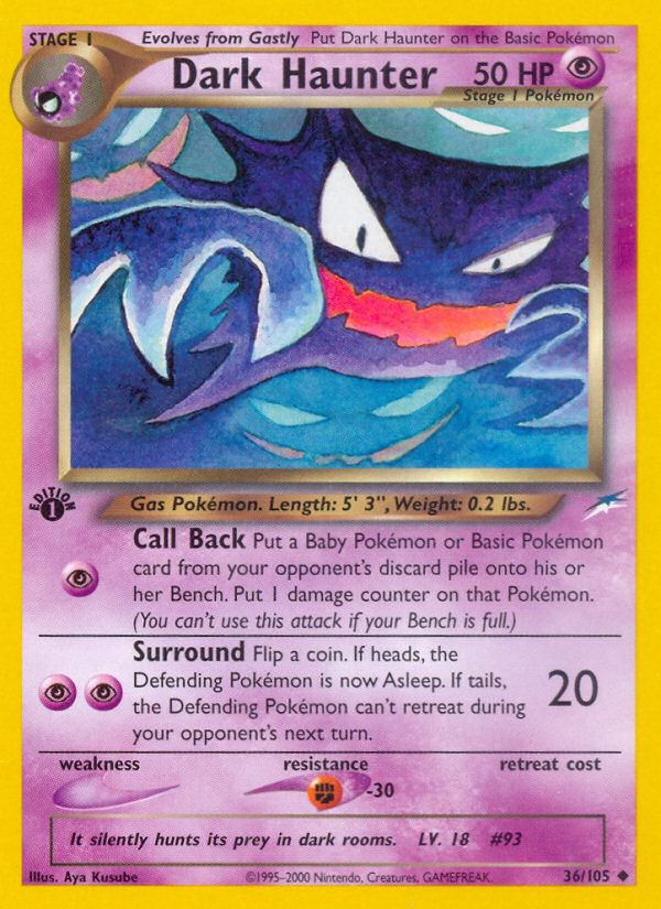 PSA 10 Haunter Legendary Collection Reverse Holo graded Pokémon card