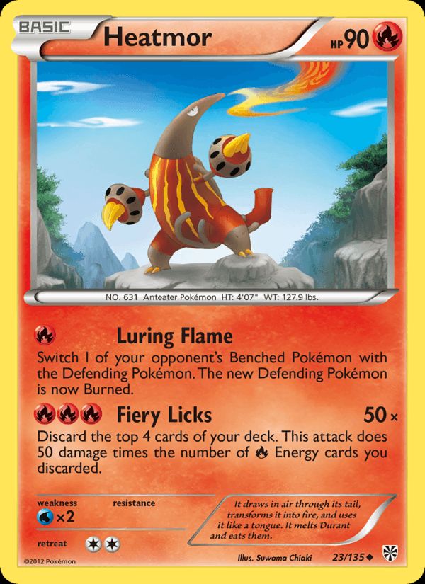 PSA 10 Heatmor Plasma Storm graded Pokémon card
