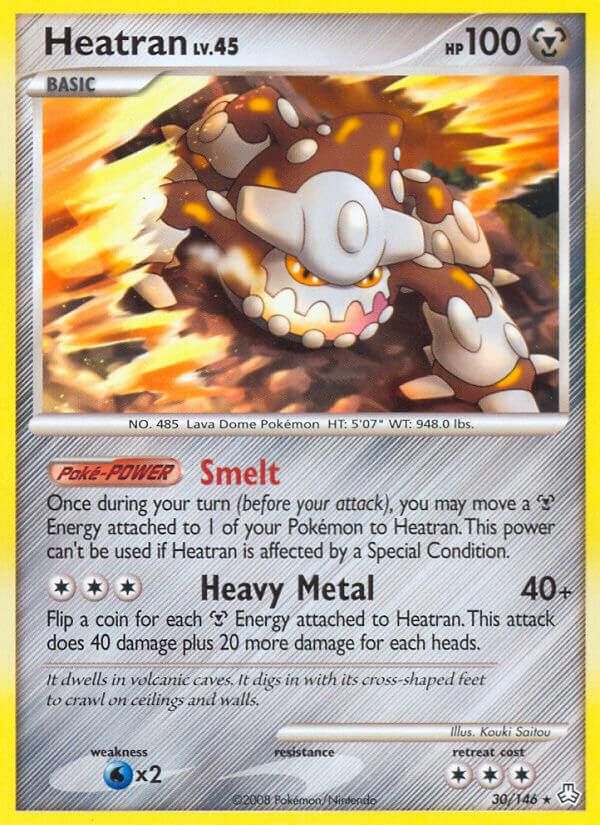 PSA 10 Heatran Legends Awakened graded Pokémon card