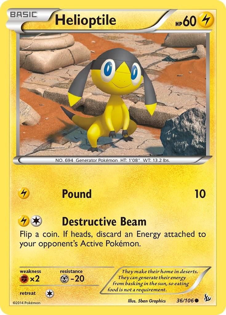 PSA 10 Helioptile Sun & Moon graded Pokémon card