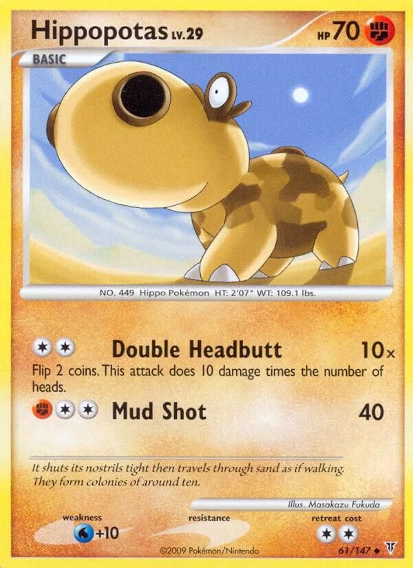 PSA 10 Hippopotas Arceus graded Pokémon card