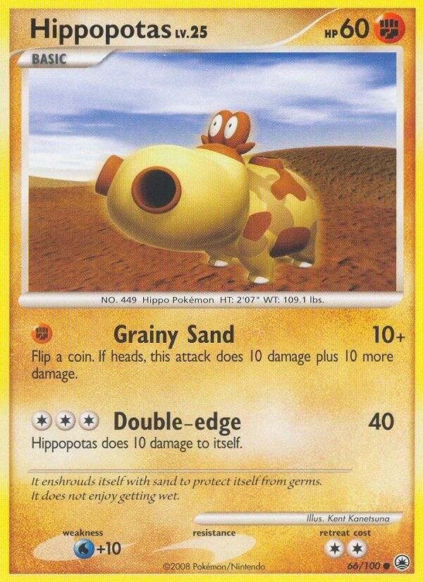 PSA 10 Hippopotas Triumphant graded Pokémon card