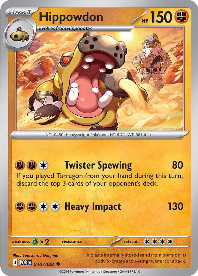 PSA 10 Hippowdon Great Encounters graded Pokémon card