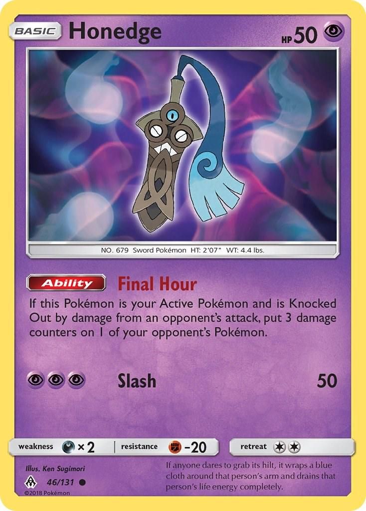 PSA 10 Honedge Phantom Forces graded Pokémon card