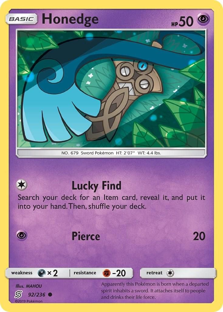 PSA 10 Honedge Unified Minds graded Pokémon card