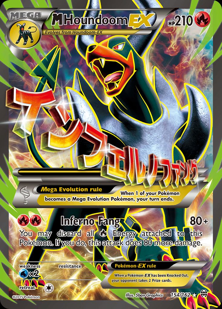 PSA 10 Houndoom BREAKthrough graded Pokémon card