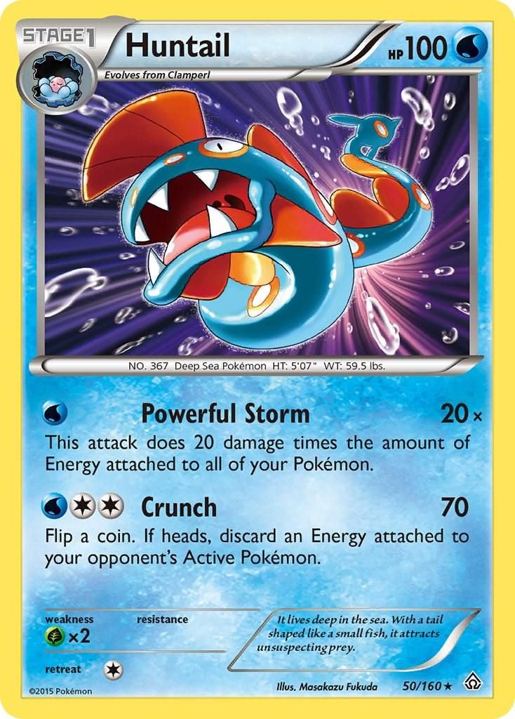 PSA 10 Huntail XY. Primal Clash graded Pokémon card