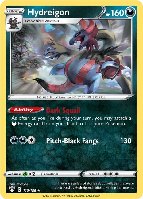 PSA 10 Hydreigon Dark Explorers graded Pokémon card