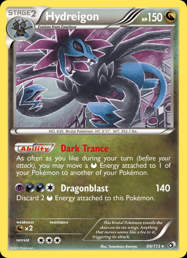 PSA 10 Hydreigon Legendary Treasures graded Pokémon card