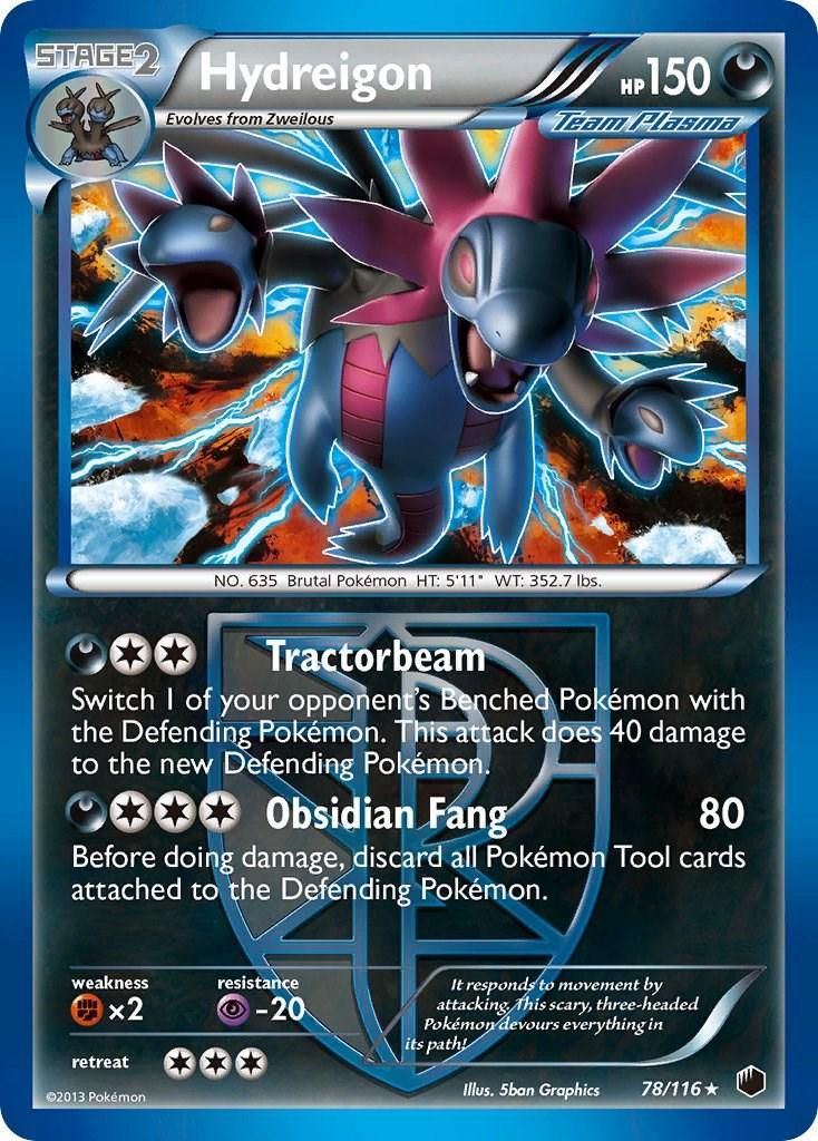 PSA 10 Hydreigon Plasma Freeze graded Pokémon card