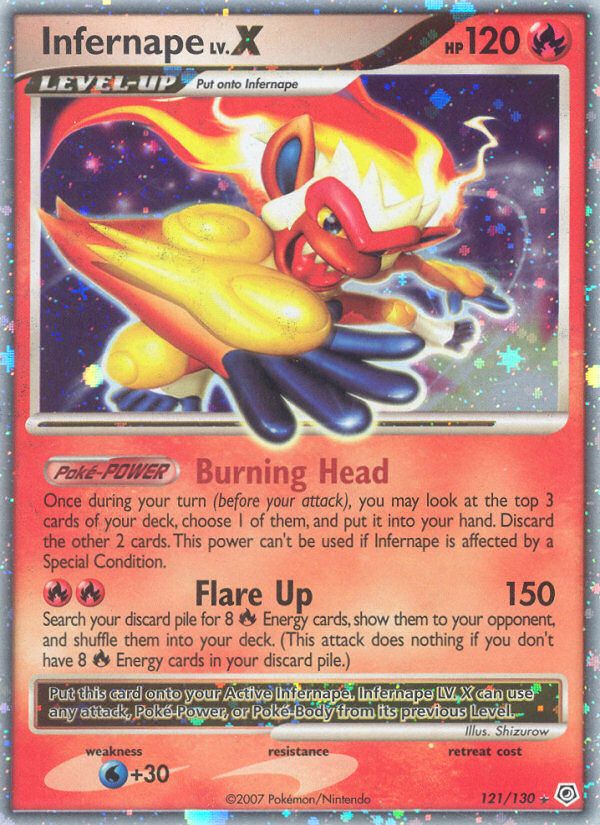 PSA 10 Infernape Diamond & Pearl graded Pokémon card