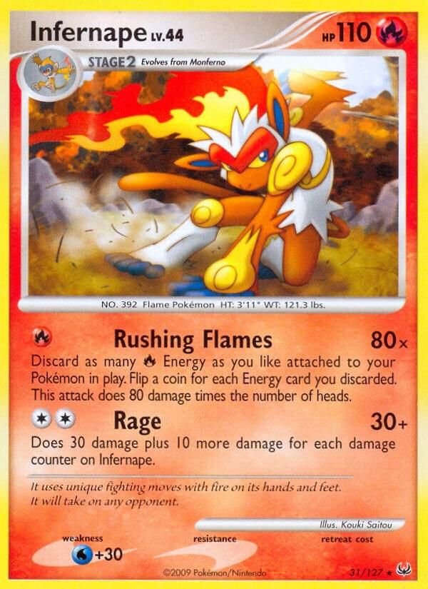 PSA 10 Infernape Arceus graded Pokémon card