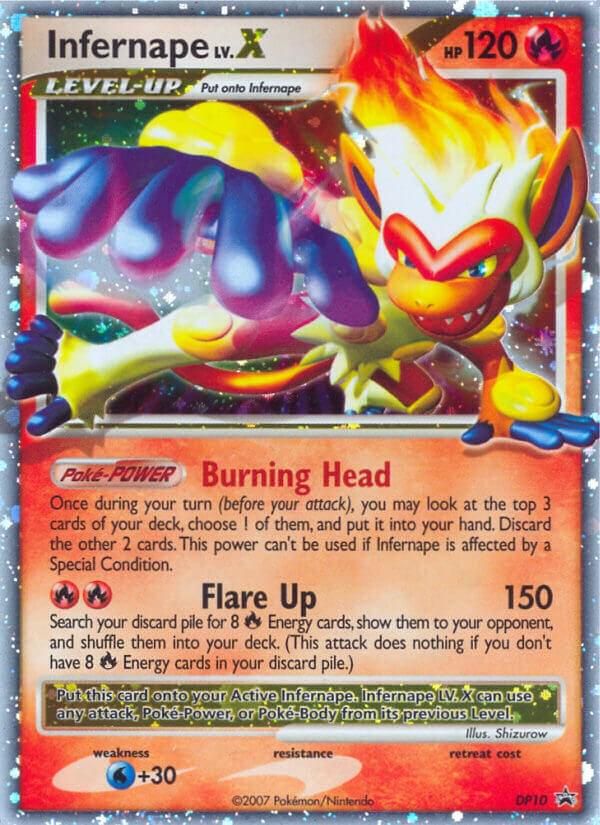 PSA 10 Infernape DP Black Star Promos graded Pokémon card