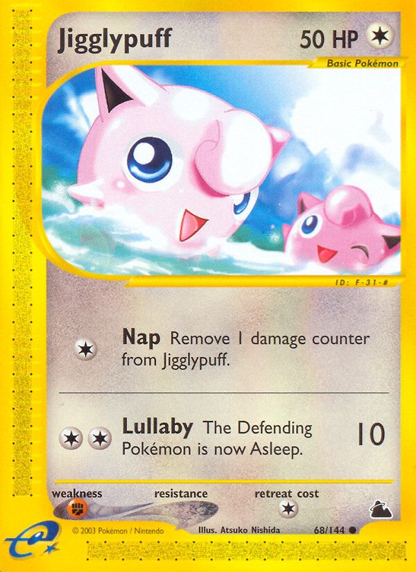 PSA 10 Jigglypuff Skyridge graded Pokémon card