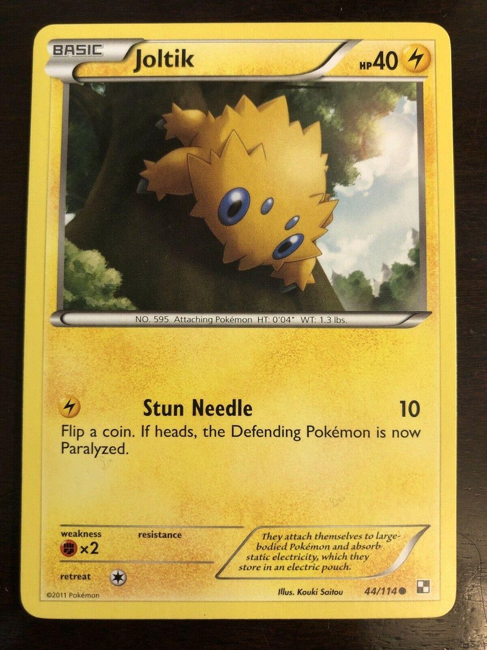 PSA 10 Joltik Black Bolt graded Pokémon card