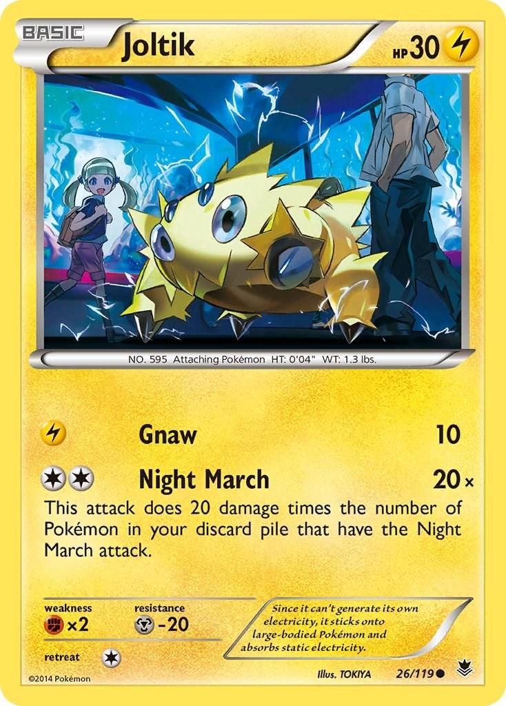 PSA 10 Joltik Temporal Forces graded Pokémon card