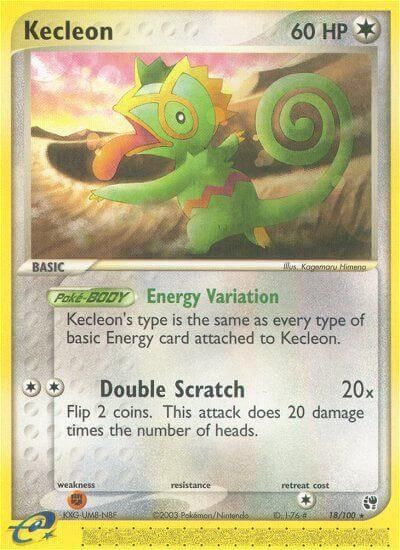 PSA 10 Kecleon EX Sandstorm graded Pokémon card