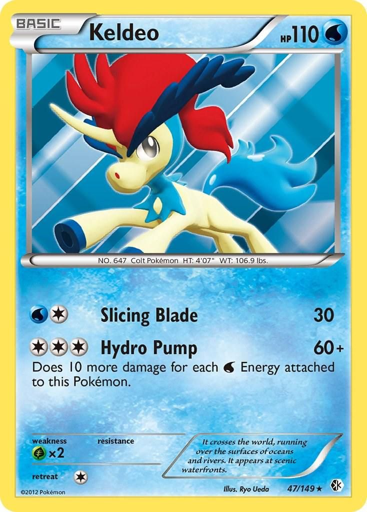 PSA 10 Keldeo Lost Thunder graded Pokémon card