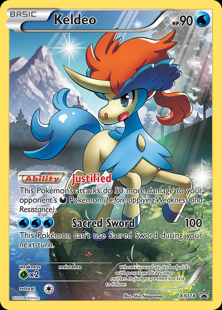 PSA 10 Keldeo XY Black Star Promos graded Pokémon card