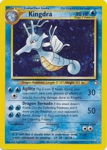 PSA 10 Kingdra Neo Destiny graded Pokémon card