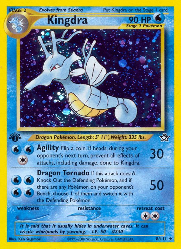 PSA 10 Kingdra Dragon Frontiers graded Pokémon card