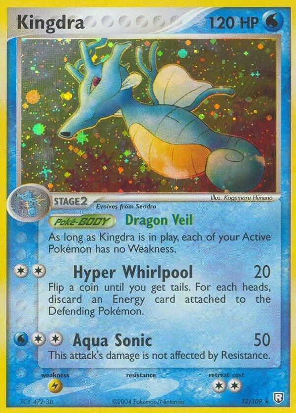 PSA 10 Kingdra Team Rocket Returns graded Pokémon card