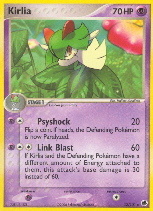 PSA 10 Kirlia EX Emerald graded Pokémon card