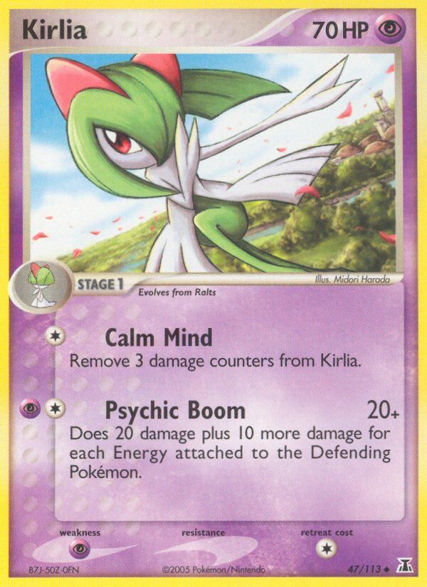 PSA 10 Kirlia EX Dragon graded Pokémon card
