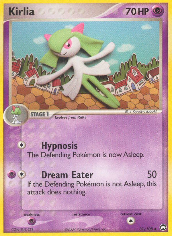 PSA 10 Kirlia EX Power Keepers graded Pokémon card