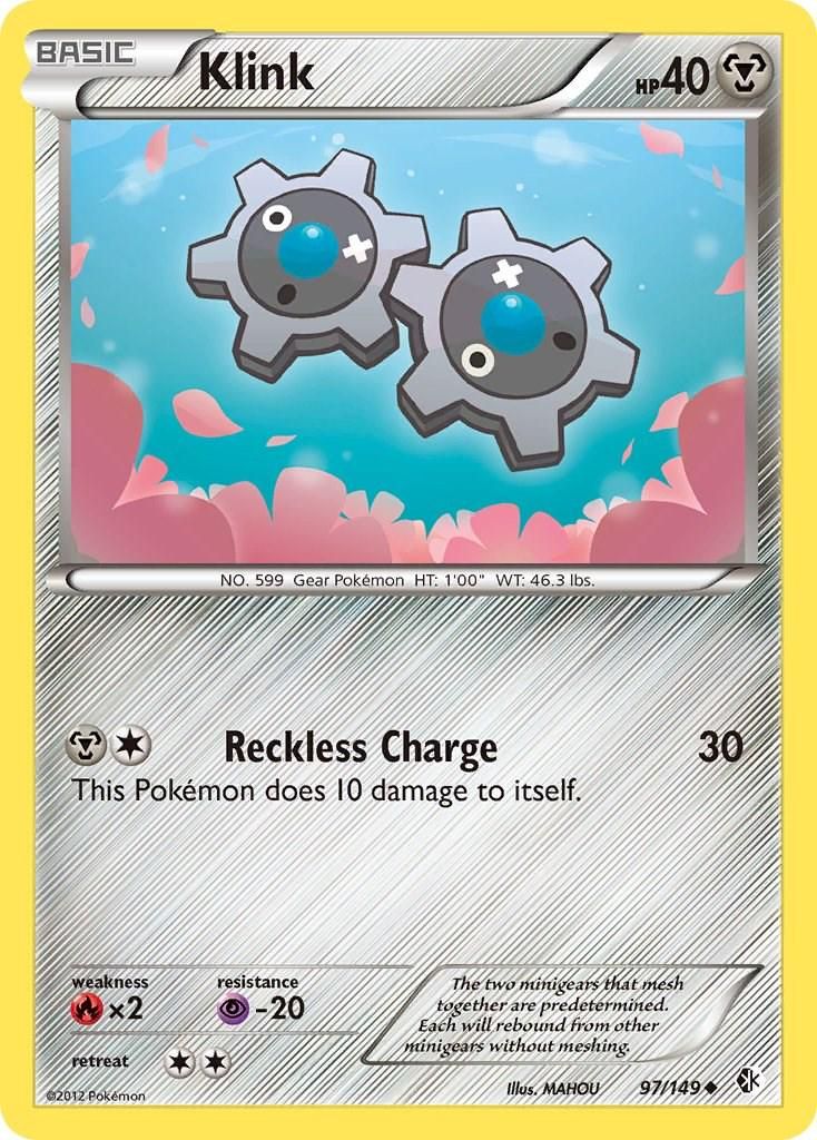 PSA 10 Klink Boundaries Crossed graded Pokémon card