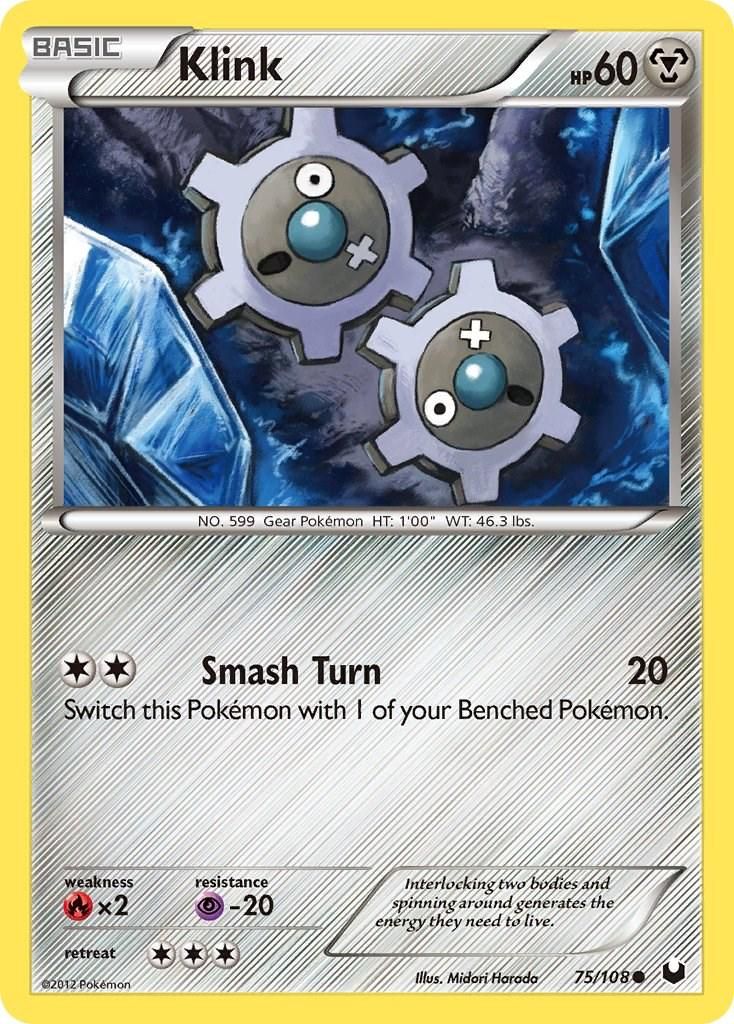 PSA 10 Klink Dark Explorers graded Pokémon card