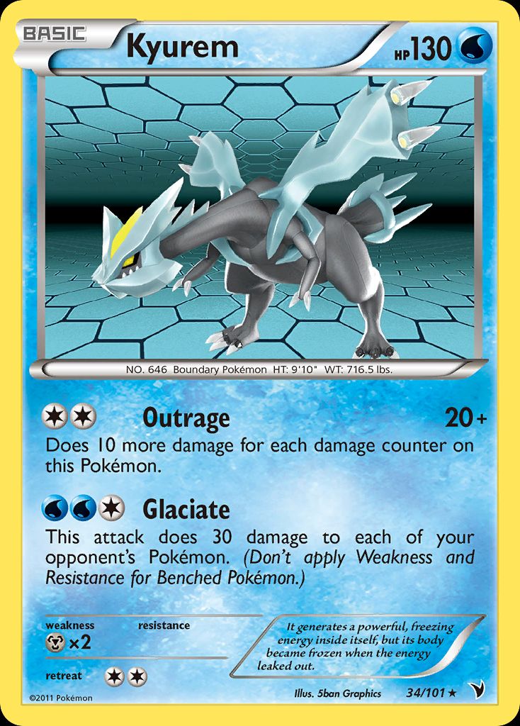 PSA 10 Kyurem Noble Victories graded Pokémon card