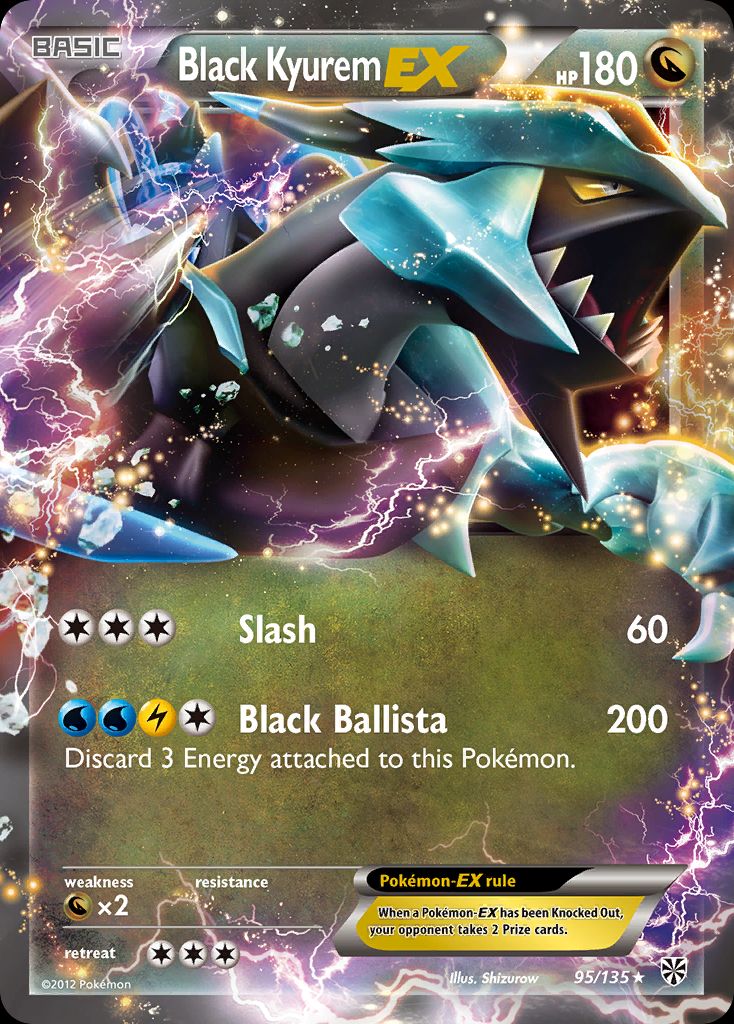 PSA 10 Kyurem Boundaries Crossed graded Pokémon card